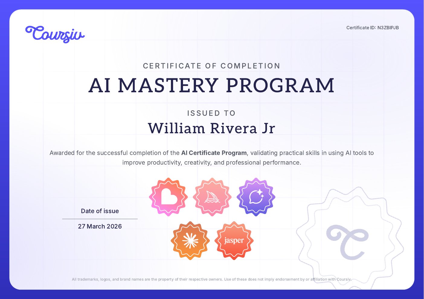 AI Mastery Program