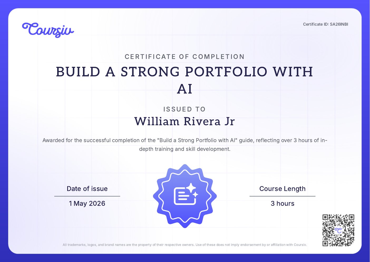 Build a Strong Portfolio with AI
