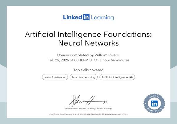 AI Foundations: Neural Networks